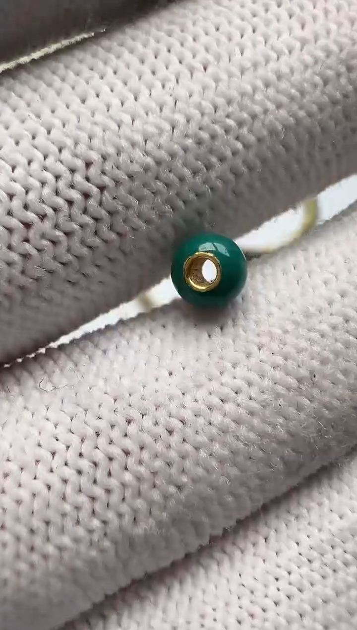 【闪购商品】绿松石吊坠(不含链)足金镶嵌绿松石足金镶嵌