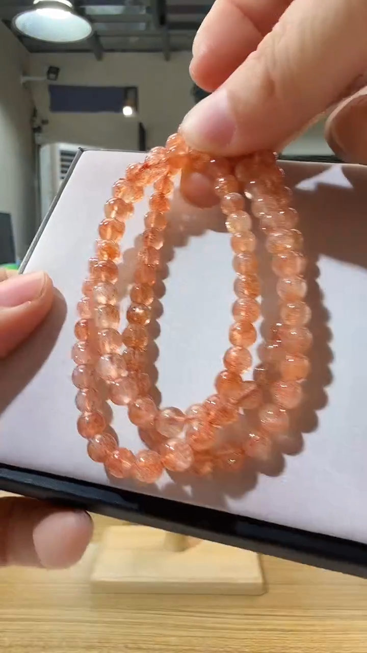 未镶嵌手链日光石优0114 约5mm