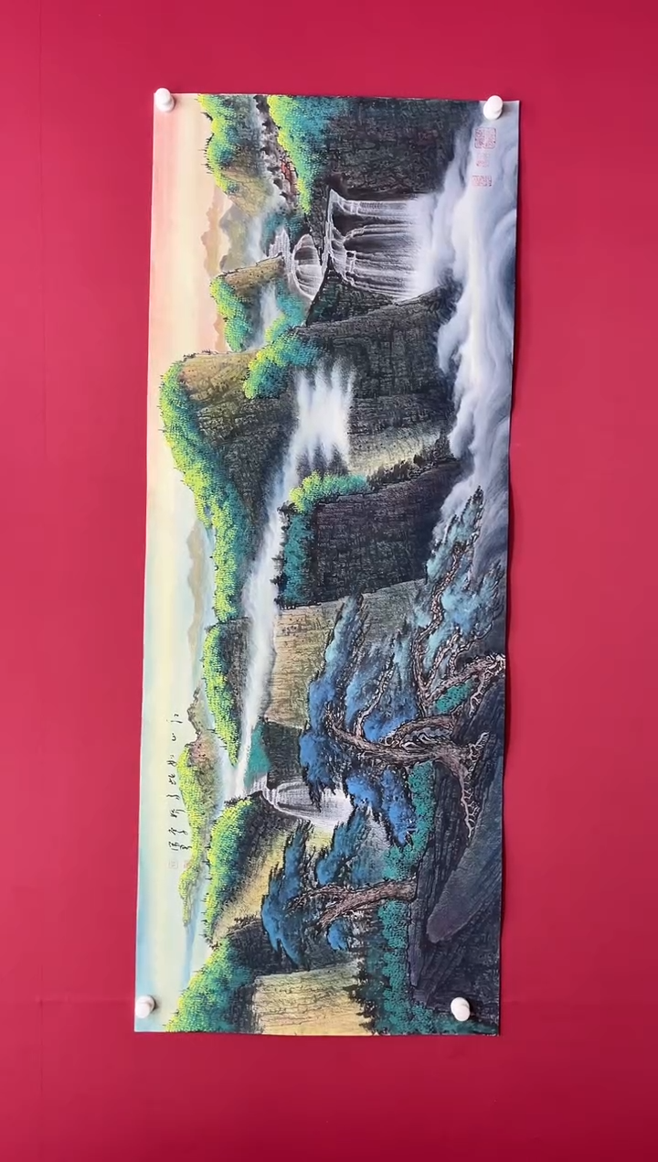 【闪购商品】国画吴-小六尺山水/无框/W