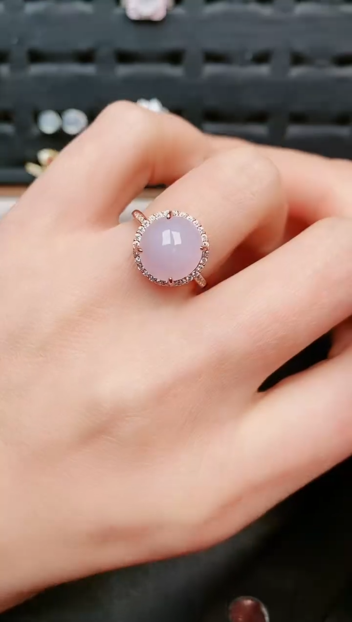 【闪购商品】翡翠戒指银S925镶嵌......