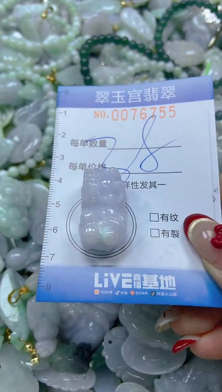 【闪购商品】翡翠颈饰未镶嵌闪购0076755