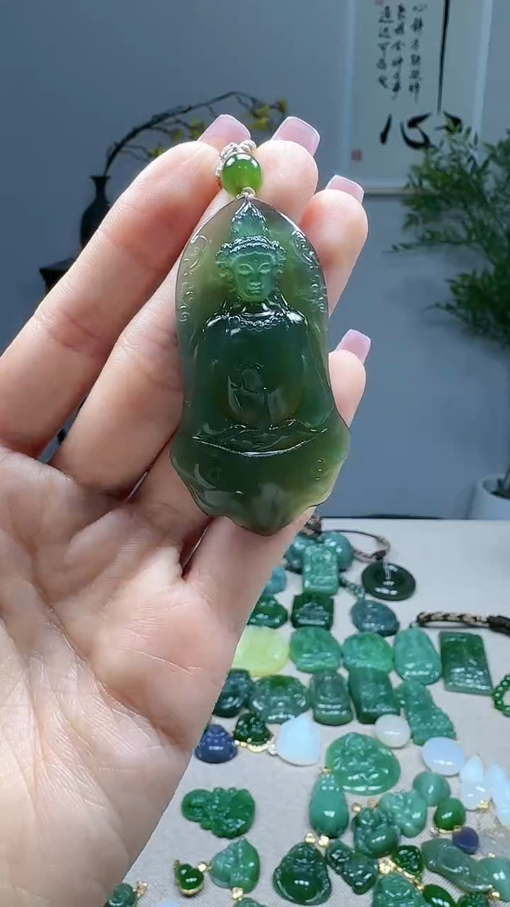 未镶嵌和田玉挂件1
