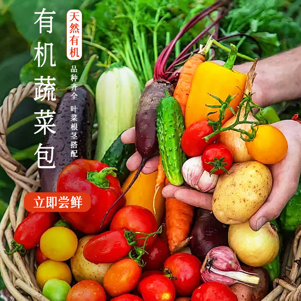 云南有机蔬菜包[时令蔬菜 品种丰富 种类齐全]