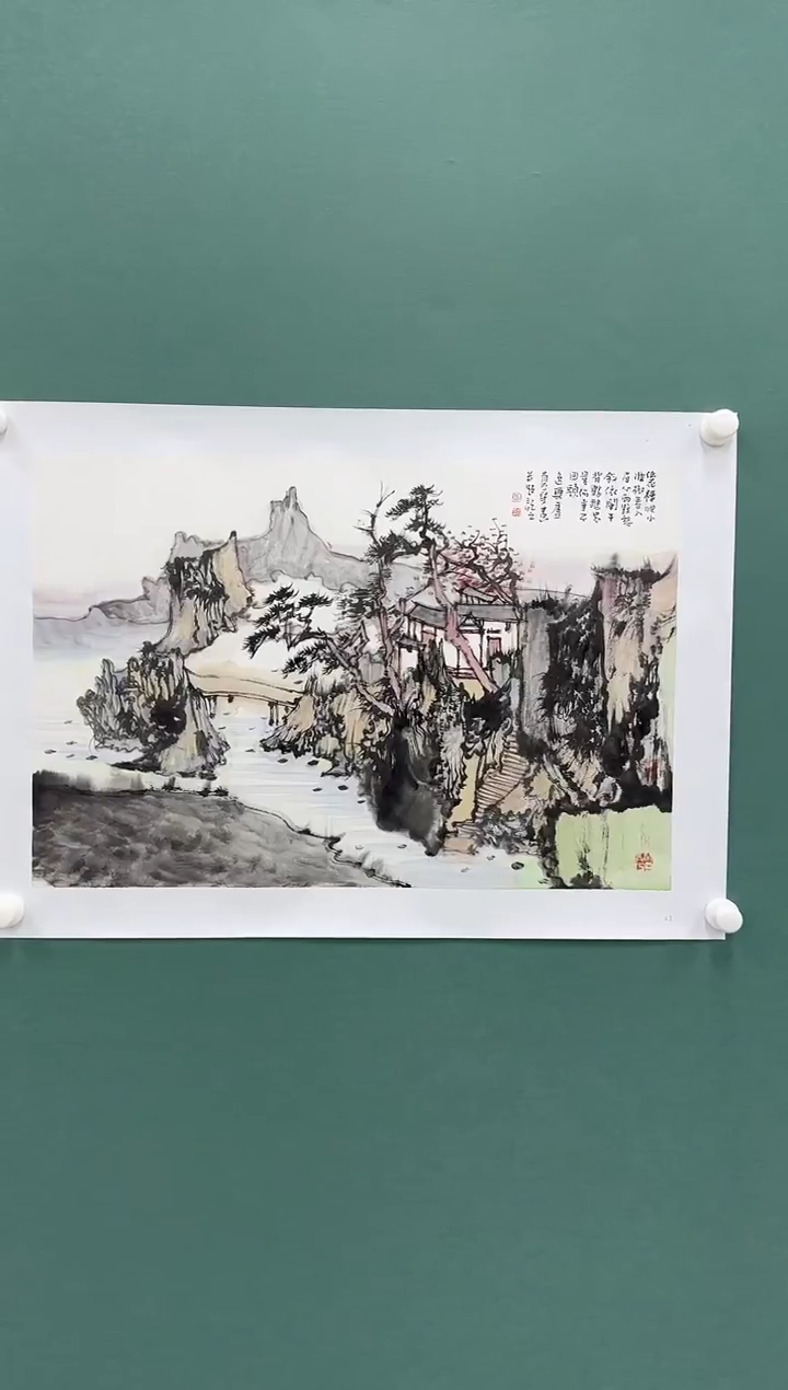 国画王贵华-2.7平尺国画作品