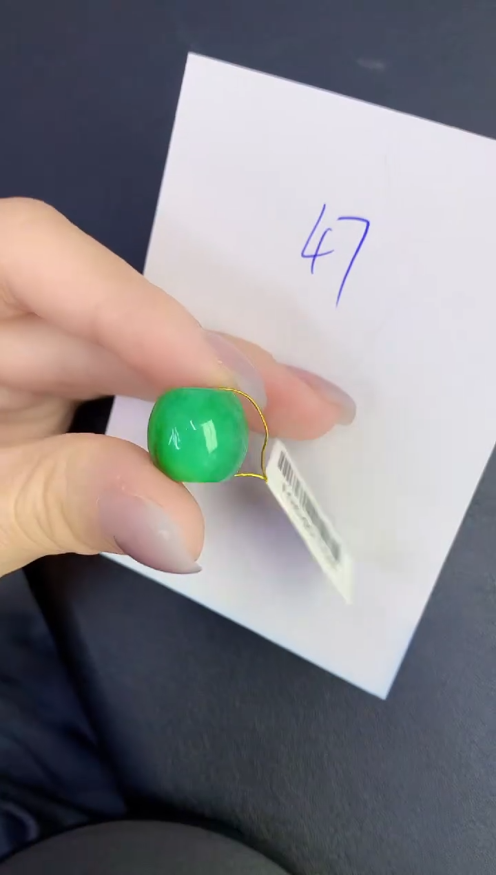 颈饰未镶嵌翡翠缅甸天然翡翠A货