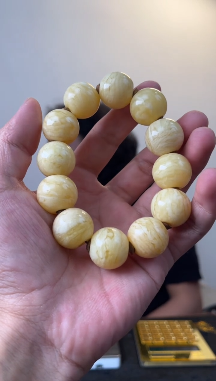 【闪购商品】蜜蜡手串未镶嵌噶玛家天然蜜蜡