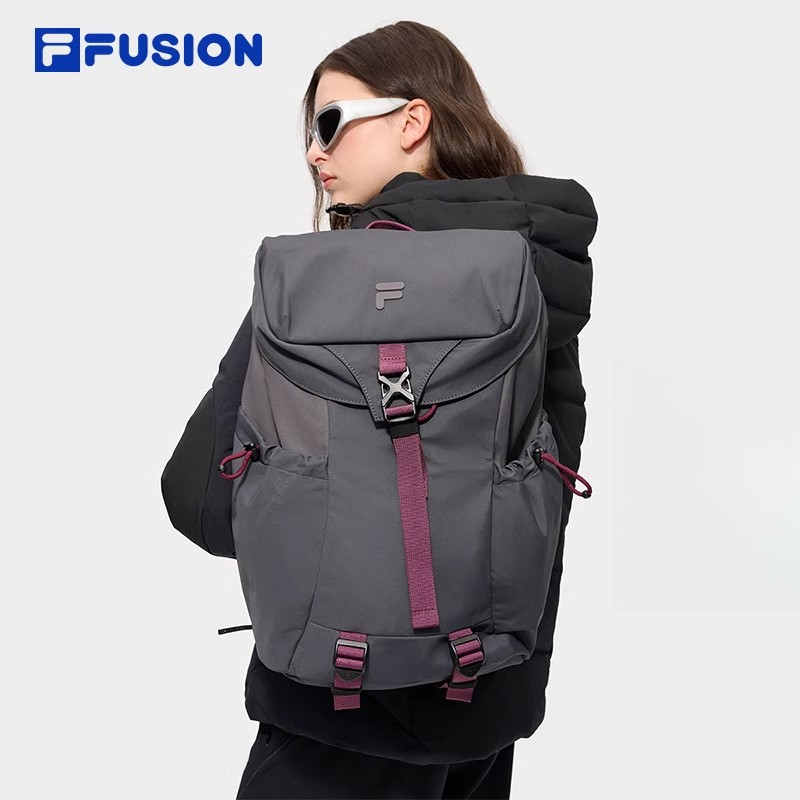 FILA FUSION斐乐背包新款户外包登山包旅行包双肩包T13U541103