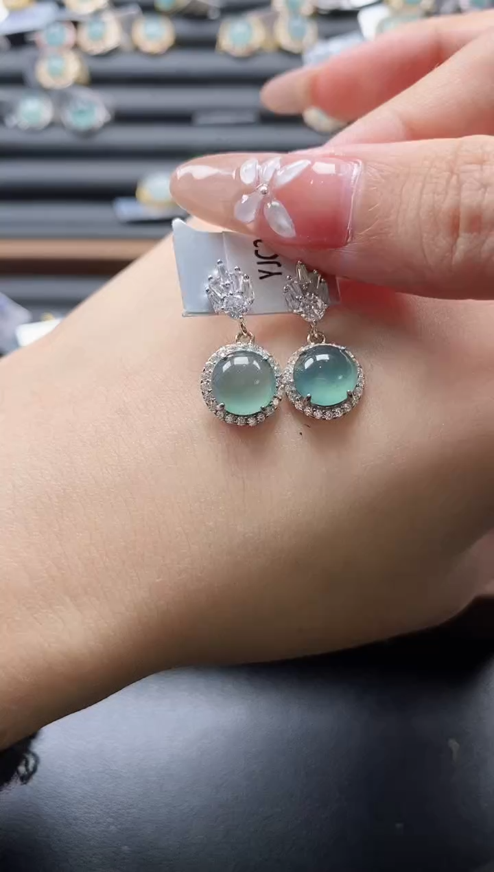 【闪购商品】翡翠戒指银S925镶嵌51151