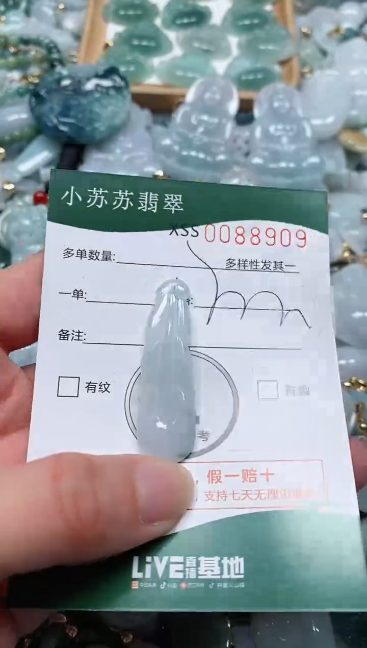 【闪购商品】翡翠颈饰未镶嵌闪购商品0088909