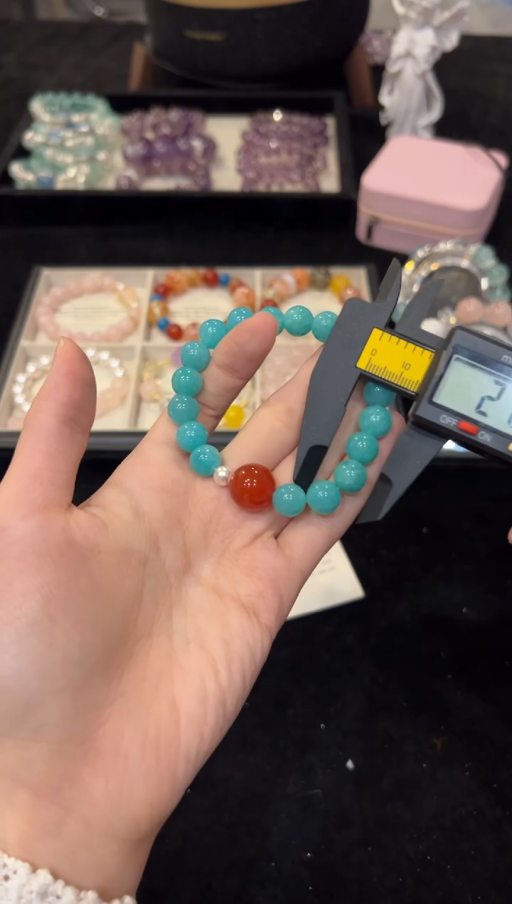 未镶嵌手串天河石天河石手串