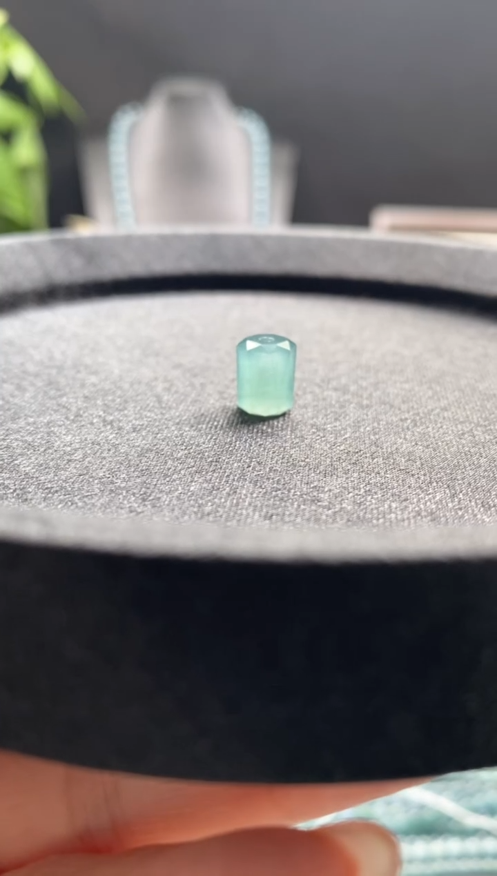 未镶嵌手链翡翠卢*斯散珠卡7MM左右桶珠