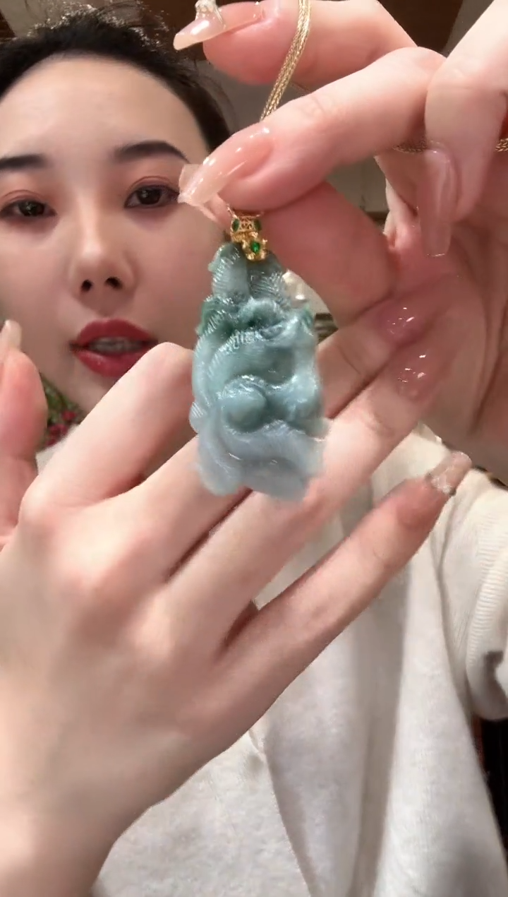 【闪购商品】翡翠颈饰未镶嵌国风