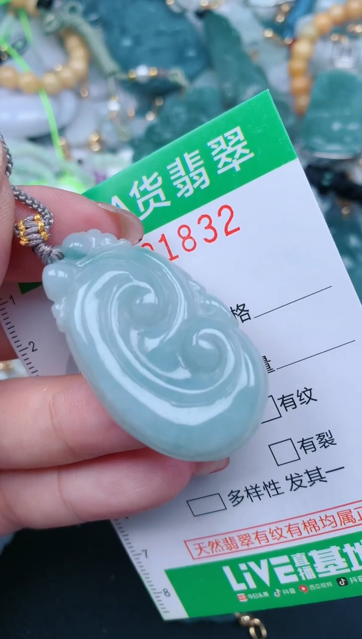 【闪购商品】翡翠颈饰未镶嵌.0001832