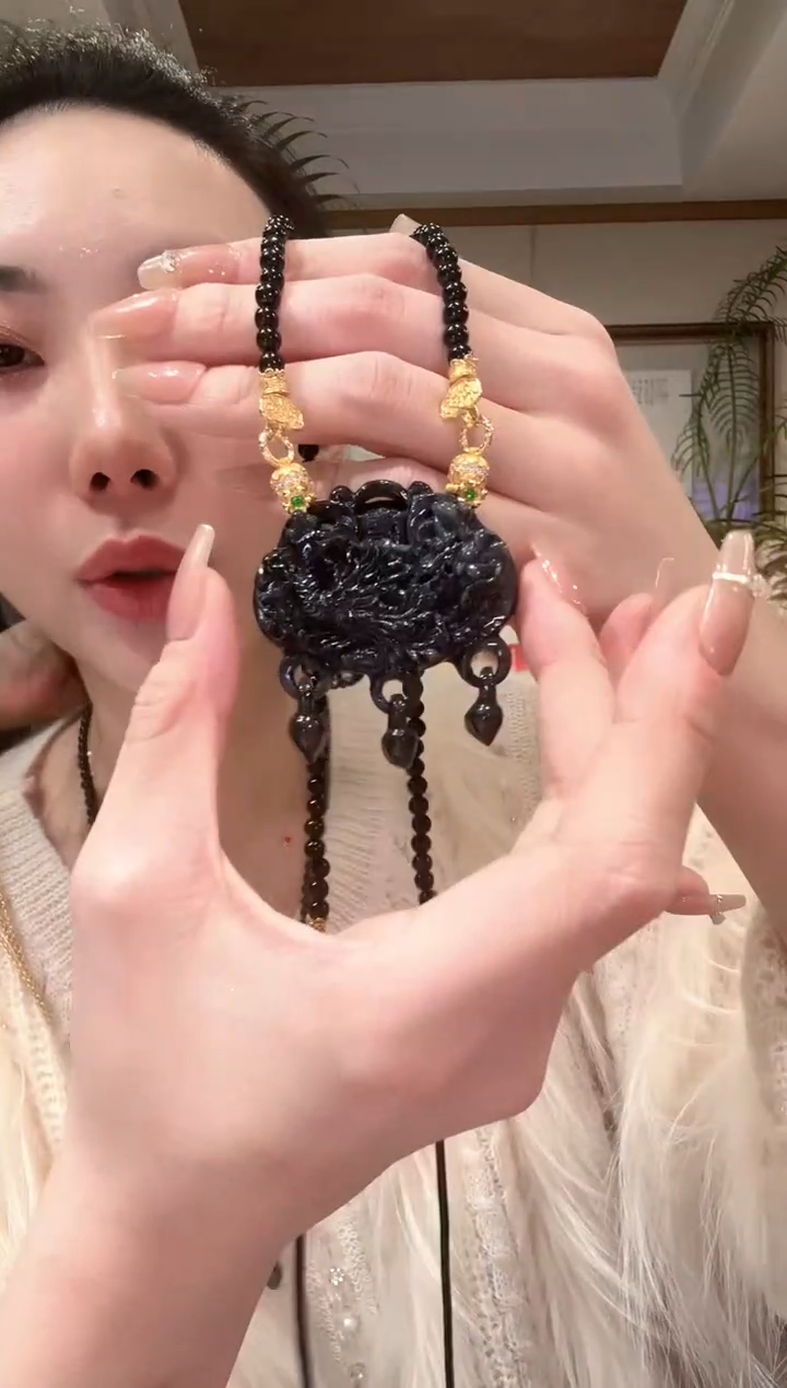 【闪购商品】翡翠颈饰未镶嵌国风