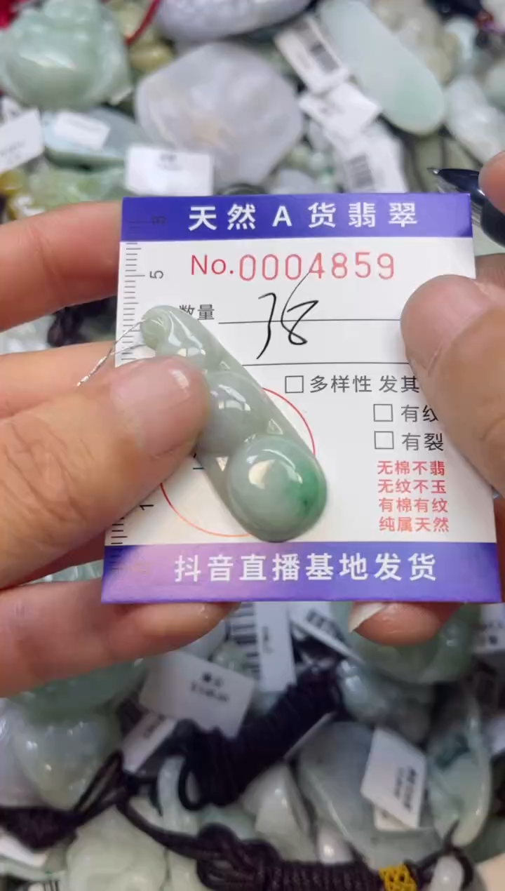 【闪购商品】翡翠颈饰未镶嵌00004859