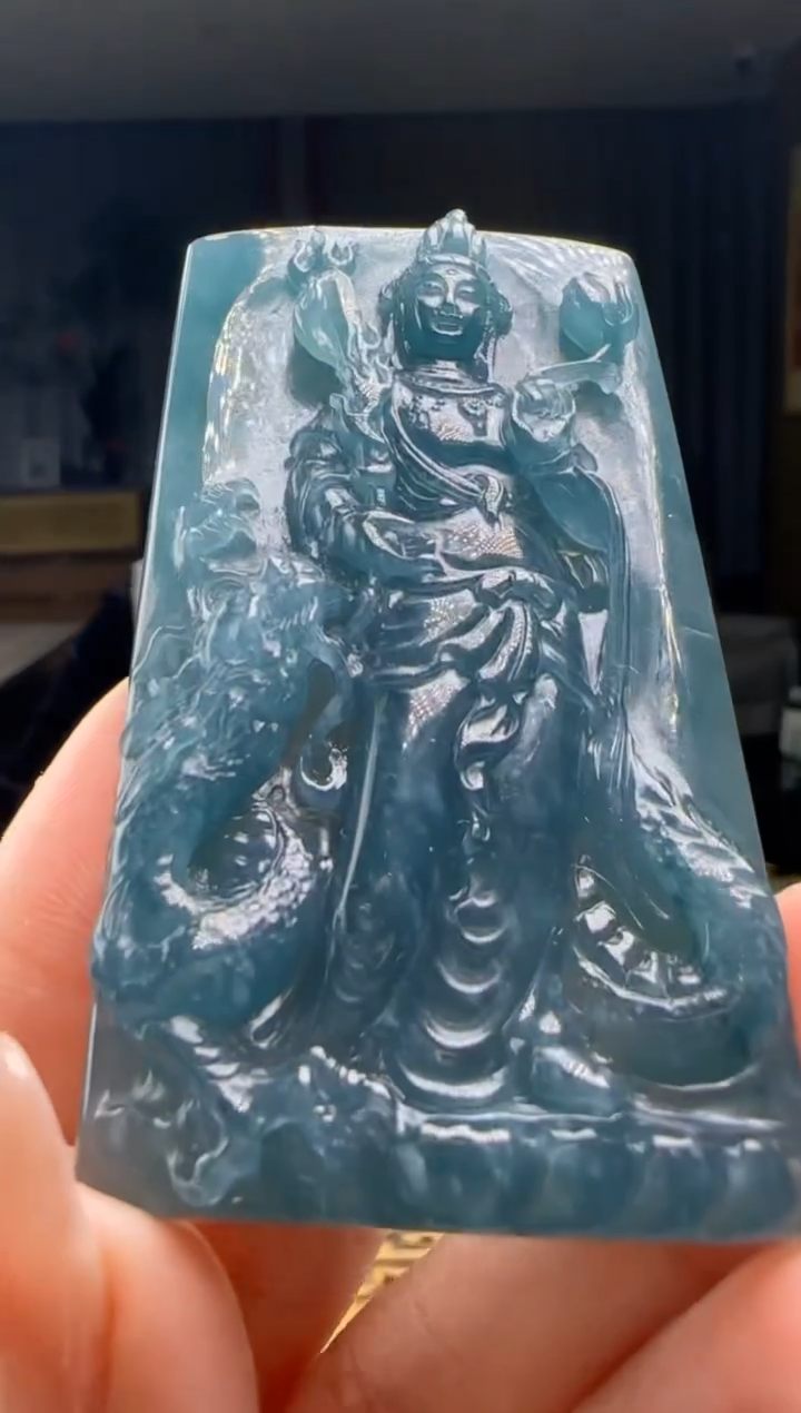 【闪购商品】翡翠吊坠(不含链)未镶嵌YJ@@960Q3J13903