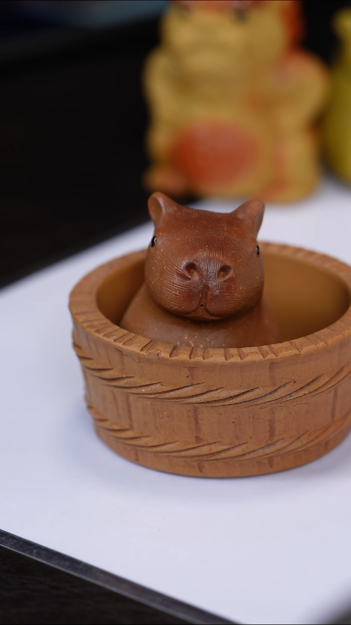 【闪购商品】紫砂茶壶 茶宠 卡皮巴拉 补差价