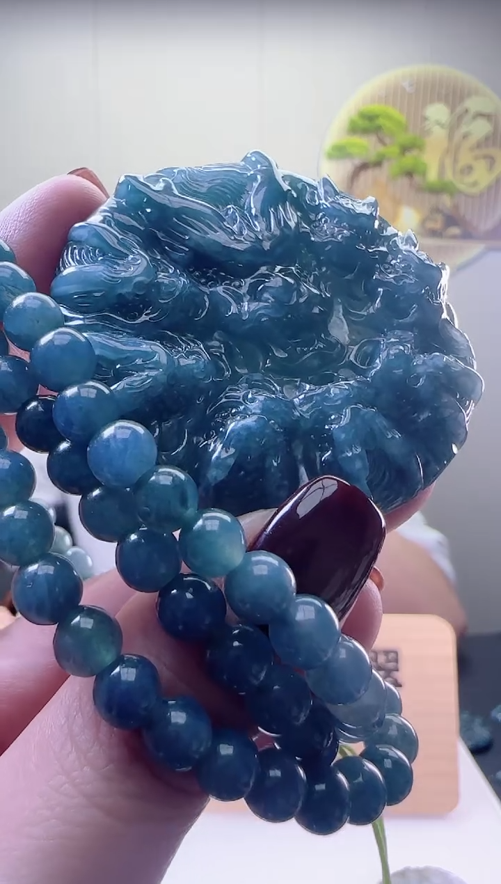 颈饰未镶嵌翡翠多样性随机发其一 