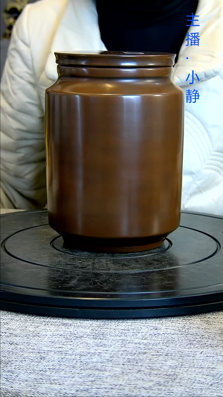 全手工紫陶茶罐精磨198