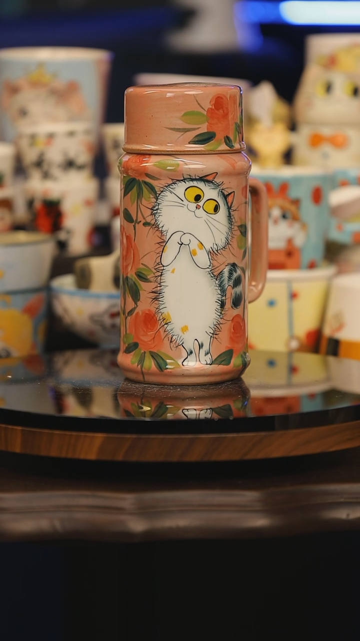 【闪购商品】摆件景德镇釉下彩绘设计师款式陶瓷