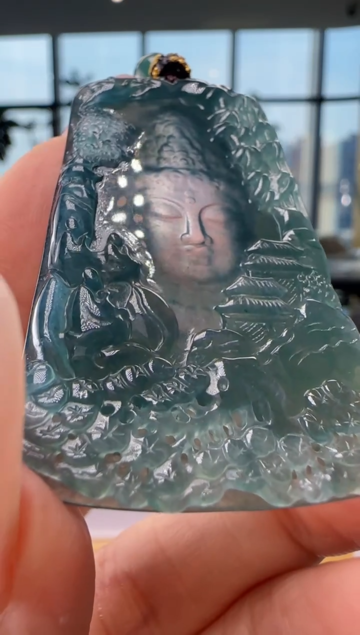 颈饰未镶嵌翡翠多样性发其一YJ@@960Q3J19789