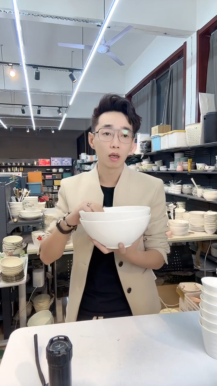 【闪购商品】大汤碗2只装