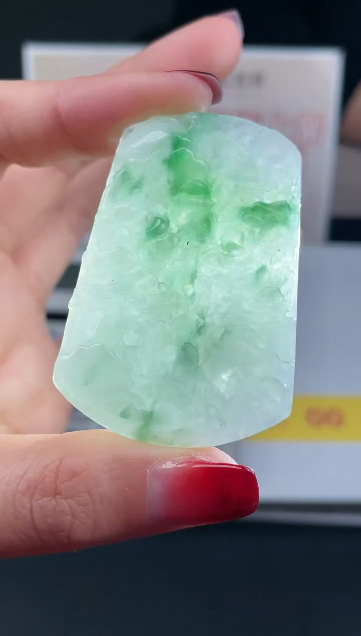 【闪购商品】定制翡翠未镶嵌不退不换CMH1件-A