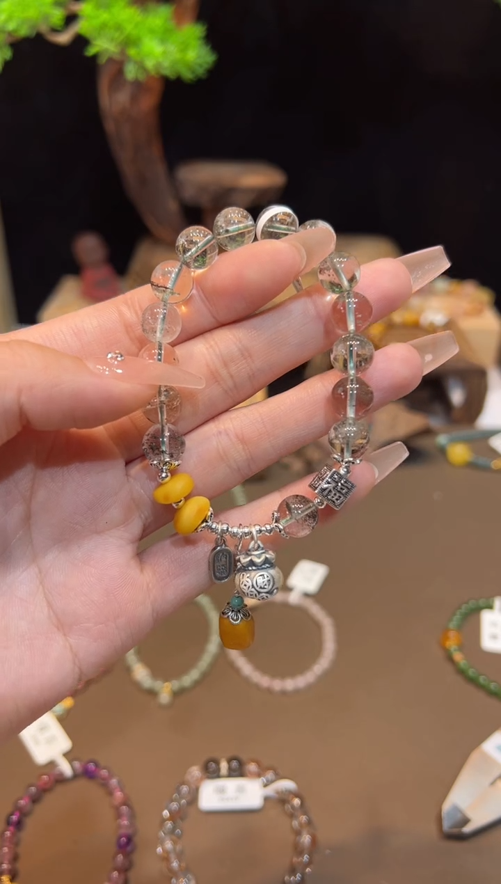 【闪购商品】水晶手链未镶嵌手饰@@