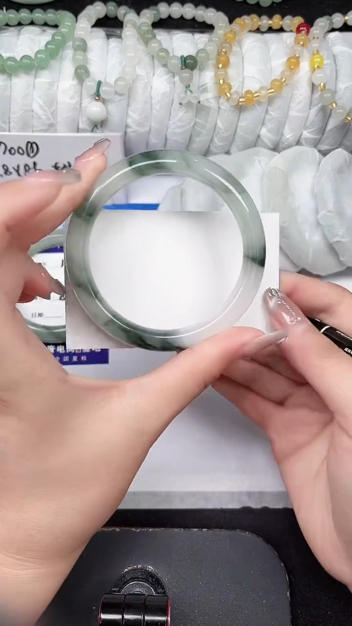 未镶嵌手镯石英质玉115-56/57