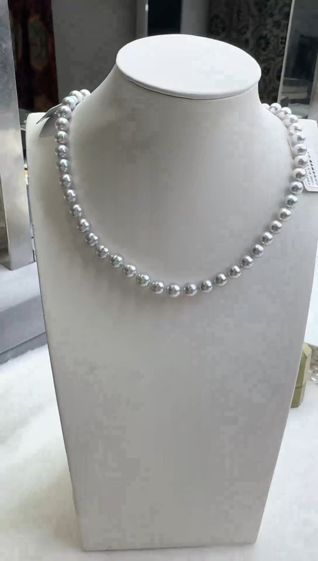 【闪购商品】海水珍珠颈饰银S925镶嵌真科研