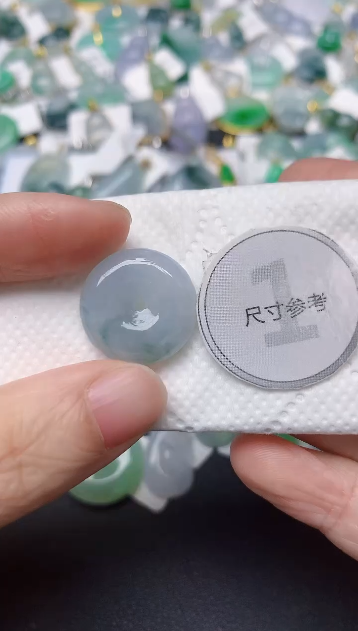 颈饰未镶嵌翡翠天然缅甸A货翡翠