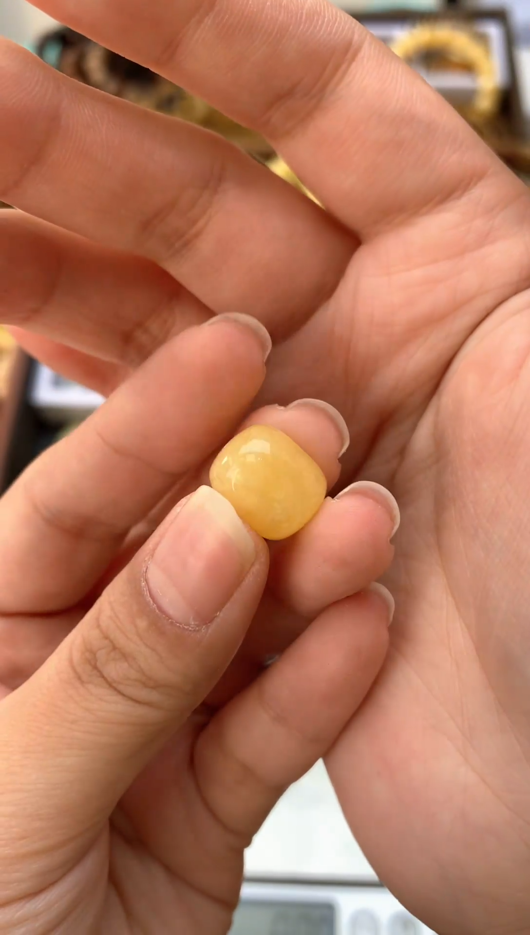 【闪购商品】琥珀珠宝奇石未镶嵌032琥珀蜜蜡花粉