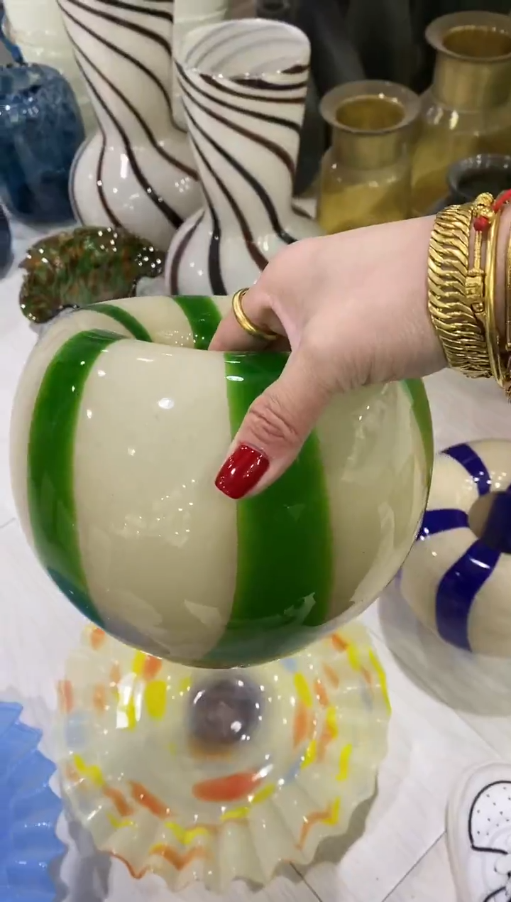 慕忆家手作琉璃花瓶