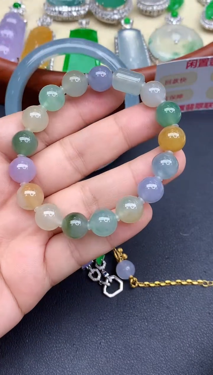 未镶嵌手链翡翠583-中国好珍宝