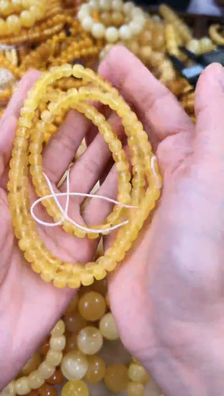 【闪购商品】琥珀手链未镶嵌蜜蜡项链