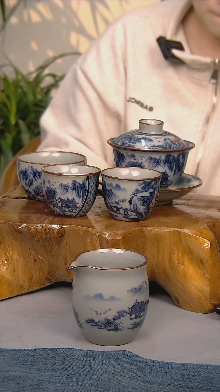 【闪购商品】简装家用款5件套 陶瓷家用茶具系列