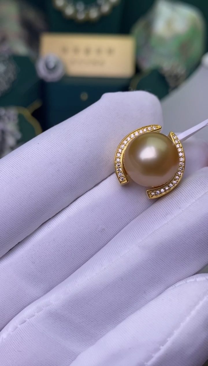 【闪购商品】海水珍珠颈饰银S925镶嵌12-13