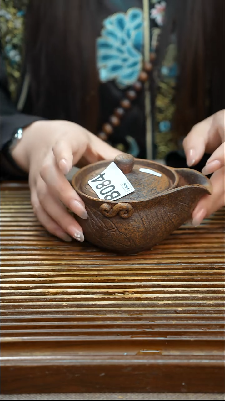 手工土陶茶具每只不一样