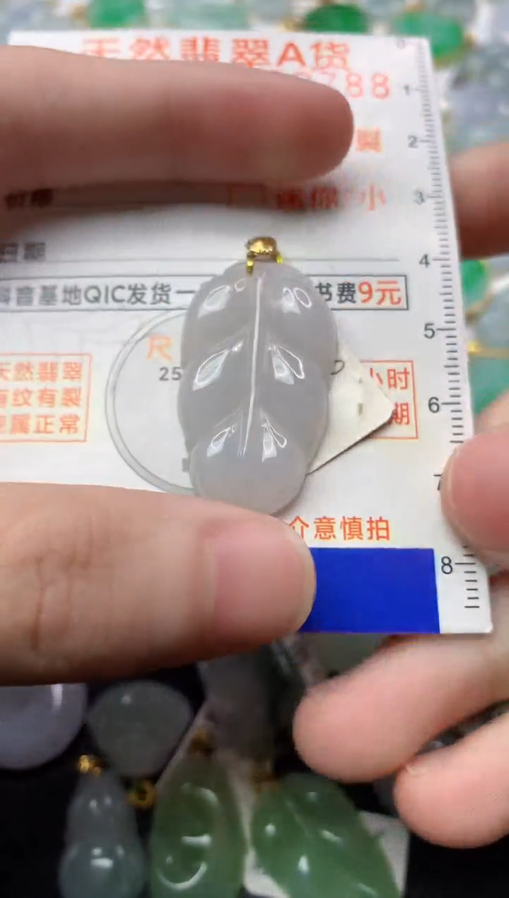 【闪购商品】翡翠颈饰18K金镶嵌3..........