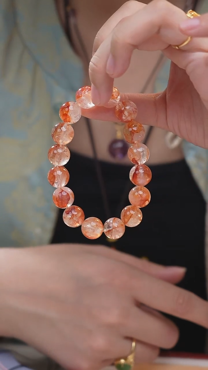 水晶手串银S925镶嵌【小涵专属】IF0010