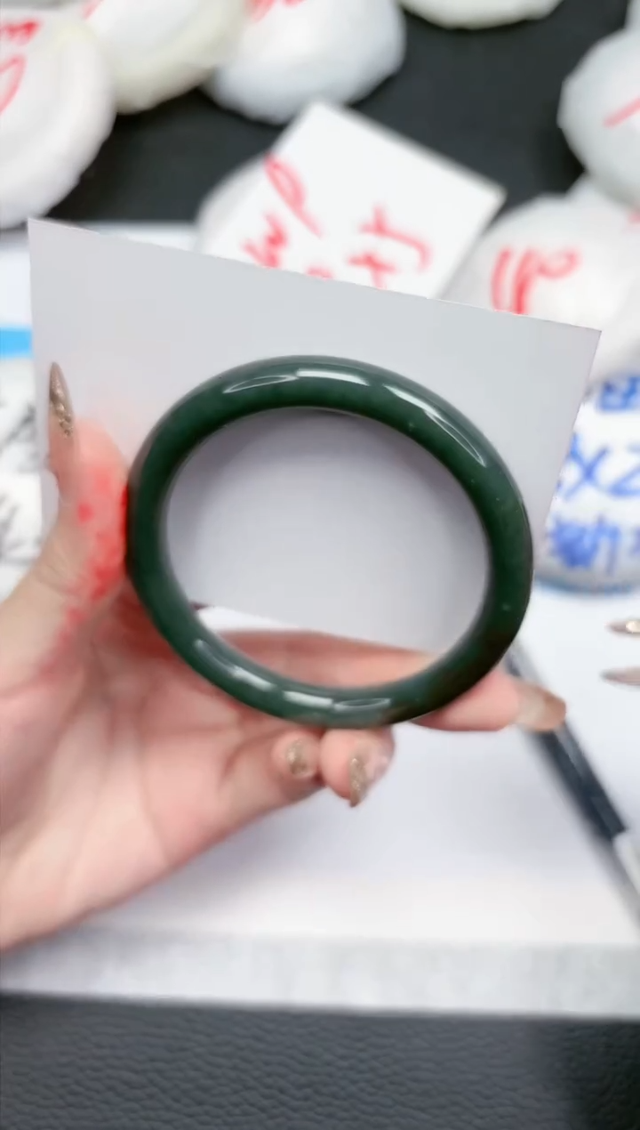 【闪购商品】和田玉手镯未镶嵌190-55.8