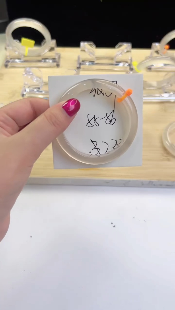 玛瑙/玉髓手镯未镶嵌37-马橙1-55+