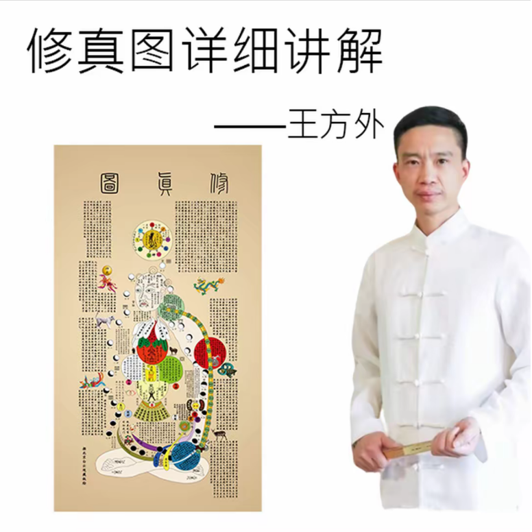 修真图丹道内观讲解黄庭经内外讲解系列课