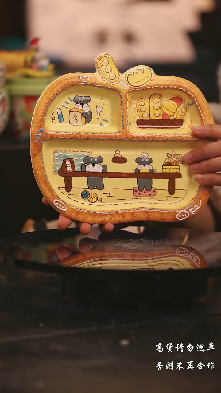 陶瓷景德镇可爱设计师款陶瓷 