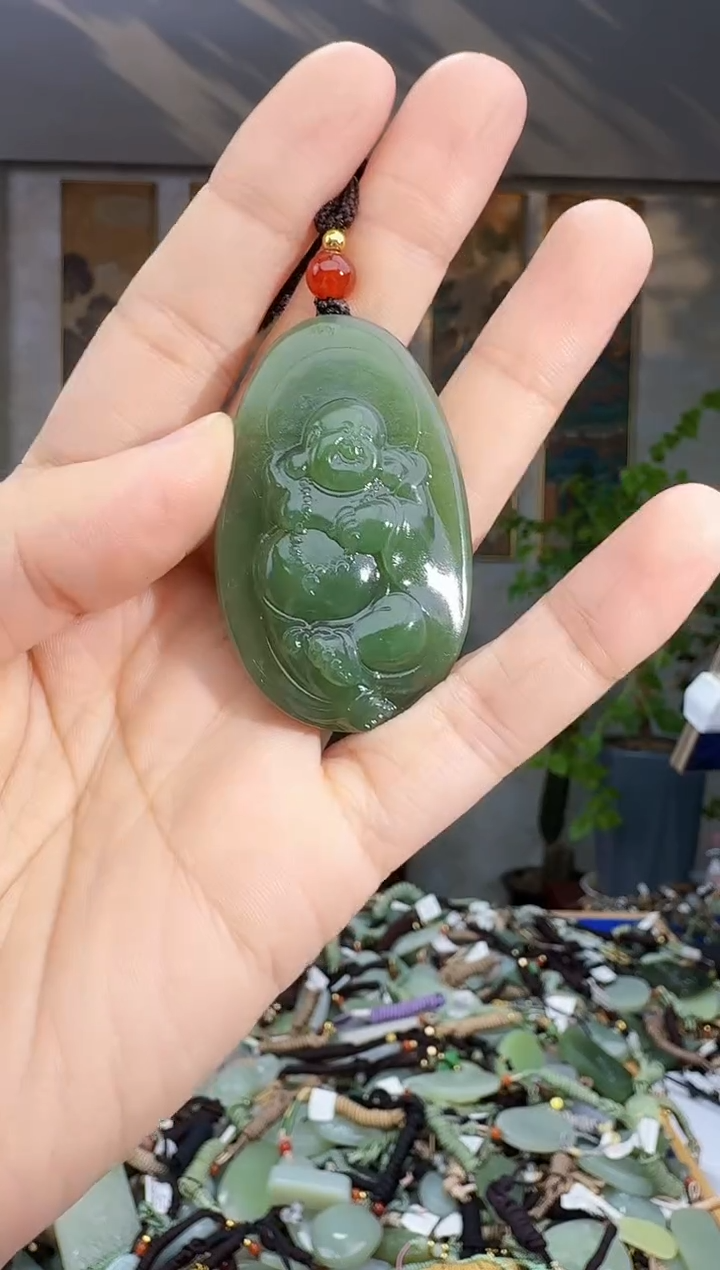 未镶嵌和田玉挂件拍一发一