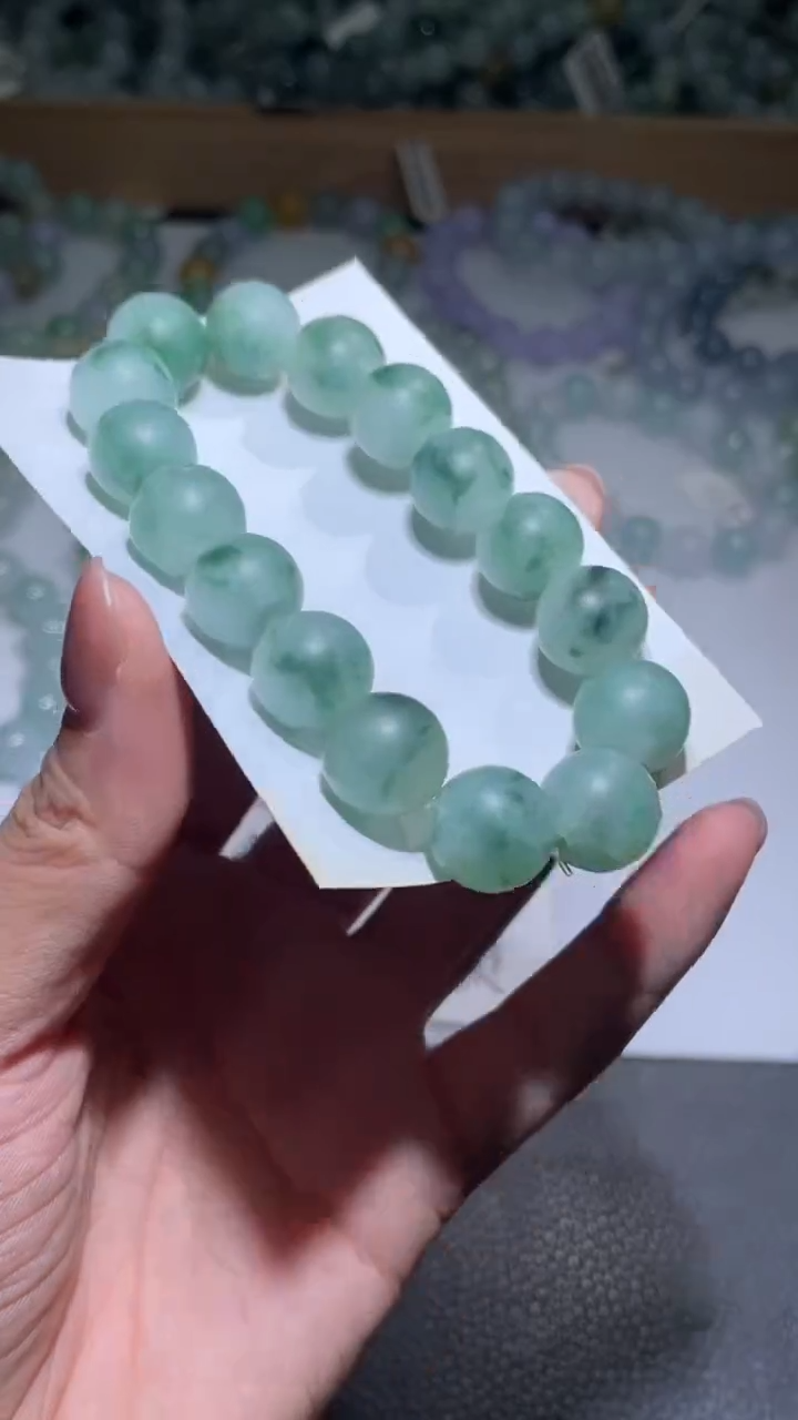 【闪购商品】定制翡翠未镶嵌翡翠手串
