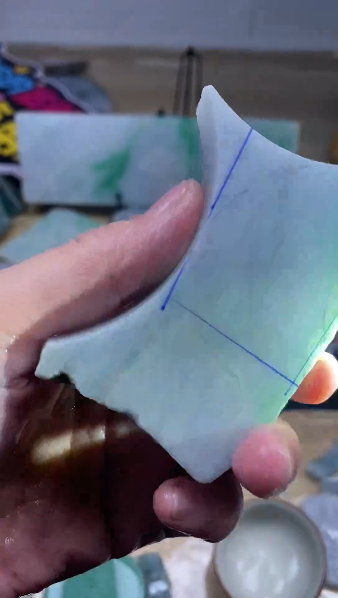 裸石翡翠缅甸翡翠A货545