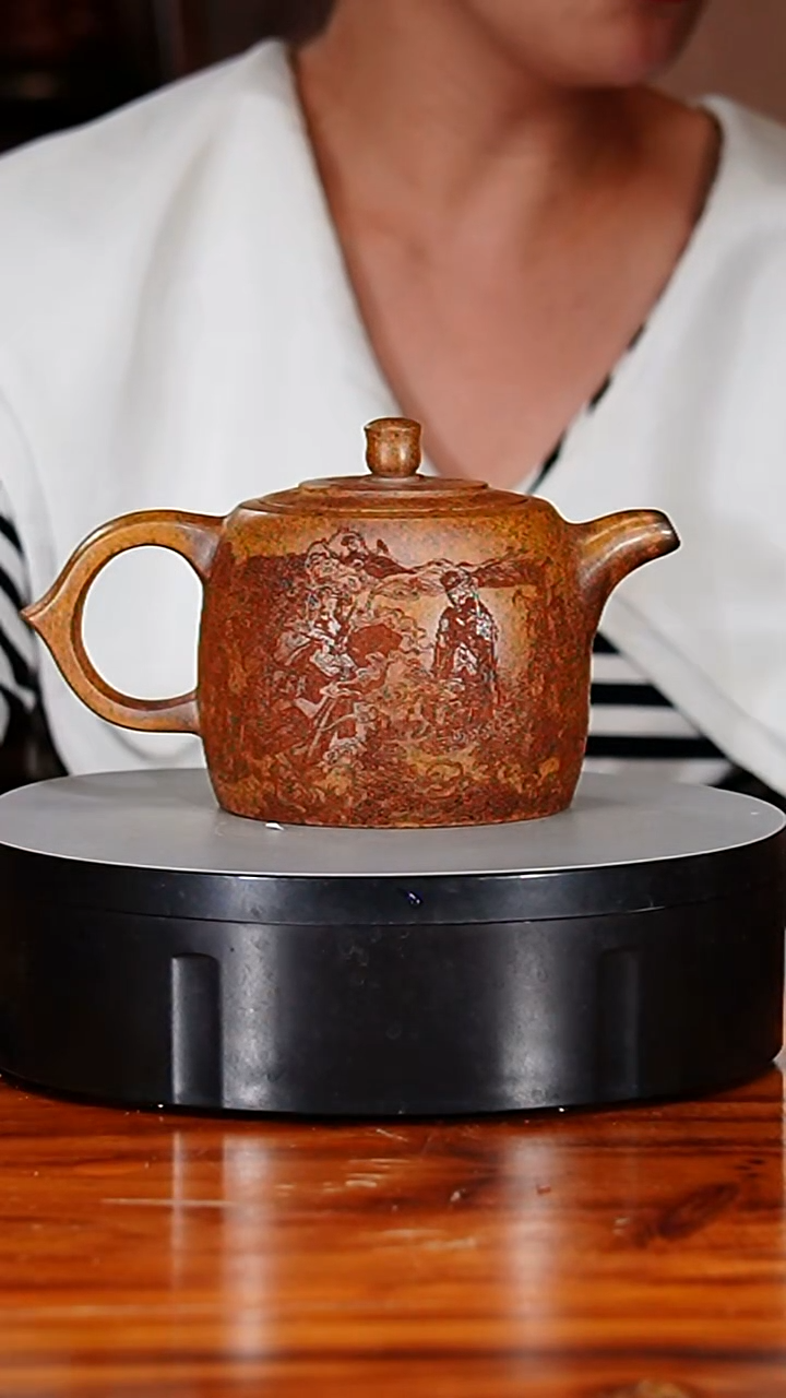 宜兴原矿紫砂壶茶壶500C