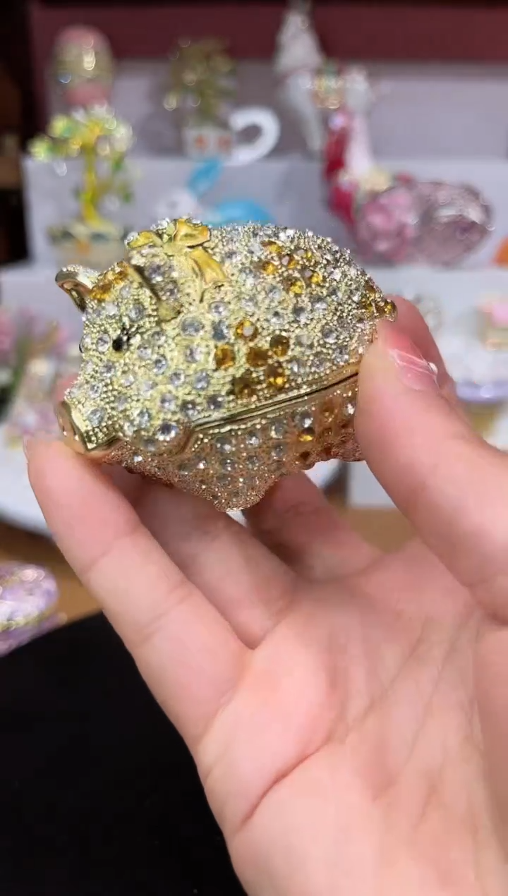 【闪购商品】易尚宝珐琅彩首饰盒