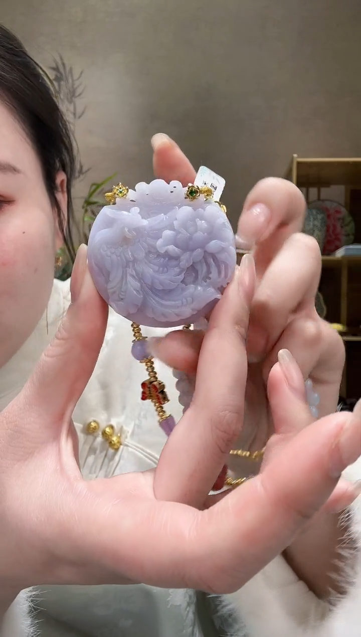 【闪购商品】翡翠颈饰未镶嵌吊坠